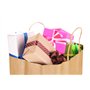 SULOLI 24pcs Sac en Papier Kraft，Marron Sac Cadeau avec Poignée Cadeaux en Papier Petits Sacs de Transport pour Noël Mariage Sho