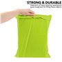 SULOLI Enveloppe Plastique Expedition en 5 Tailles—100pcs Sacs d'Expédition Envoi Postal ，Sac d'Emballage Opaque Imperméable à l