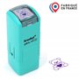 Tampon nounours mignon | 11mm | Cachet encreur ours enfants | Ourson avec cœur | Scrapbooking | Teddy bear heart stamp ink