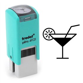 Tampon Cocktail | Cachet encreur carte de fidélité | 11mm | Bar et restaurant | Cocktail ink stamp