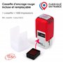Tampon Père Noël | 11mm | Cachet encreur carte de fidélité| Santa Claus stamp