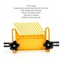 Scie à table Featherboard, Featherboards, Scie à ruban de routeur jaune 2Pcs pour clôture de scie à table Machine de gravure inv