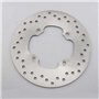 SQOFHFB Disque de Frein Rotor Disque Frein Arrière Moto Et Scooter pour SW-T 400-9 400 A9 C-ABS 2009 pour FJS600 1 2 D3 D4 D5 D6