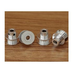 5pcs * Aluminium en alliage T2.5-16 Poulie de synchronisation Poulle de 5 mm Bande passante de ceinture 6 mm