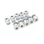 10 pièces 12 dents trapèze T2.5 poulie de distribution alésage 5mm aluminium for largeur 6mm T2.5 courroie synchrone T2.5 poulie