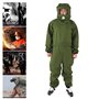Costume de sablage, anti-poussière vêtements de sablage anti-éclaboussures nettoyage facile pour structure en acier pour fonte