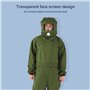 Costume de sablage, anti-poussière vêtements de sablage anti-éclaboussures nettoyage facile pour structure en acier pour fonte