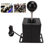 Akozon Séquentiel H Gear Shifter, PC USB 8 Vitesses Jeu de Simulation H Gear Shifter Micro Switch Sensor pour Les Jeux de Course
