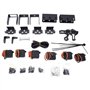 Tatiy Kit de Bras Mécanique de Robot 6DOF, Pince de Programmation Robotique avec 6 Servomoteurs, Pièces de Robot Industriel de M