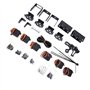 Tatiy Kit de Bras Mécanique de Robot 6DOF, Pince de Programmation Robotique avec 6 Servomoteurs, Pièces de Robot Industriel de M