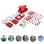 Kits de consignation, Kit de consignation de consignation Sécurité électrique pratique pour les stations de consignation et de c