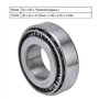 Accessoires pour roulements à rouleaux, roulements à rouleaux coniques, bonne conformité, large application pour appareils (3020