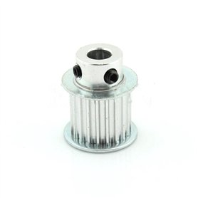 1pc HTD3M poulie de synchronisation Blet 20 dents 4mm-8mm alésage 16mm largeur des dents for moteur pas à pas imprimante 3D Type