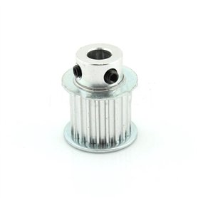2 pièces HTD3M poulie de synchronisation Blet 20 dents 4mm-8mm alésage 16mm largeur des dents for moteur pas à pas imprimante 3D