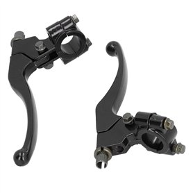 Kit Levier d'embrayage Levier Frein Moto 7/8" Universel de 22 mm
