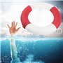 bouée de piscine Lifeguard Tube de sauvetage Anneaux de jet de sécurité pour bateau Dispositif de
