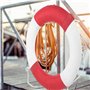 Anneau de natation en mousse, bouée de piscine Lifeguard Tube de sauvetage Anneaux de jet de sécurité pour bateau Dispositif de 