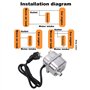 Weikeya Réchauffeur de Moteur ,préchauffeur de Voiture Multifonction avec connecteur en T pour Camping Car de Bateau de Camion d
