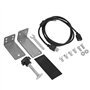 Bediffer Support de frein à main pour jeu PC ,support de frein à main USB à haute rigidité Fil en nylon à contrôle facile pour j