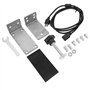 Bediffer Support de frein à main pour jeu PC ,support de frein à main USB à haute rigidité Fil en nylon à contrôle facile pour j