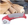 Coupeur de tissu rotatif électrique, coupeur rotatif électrique portatif sans fil batterie intégrée, machine de découpe de tissu