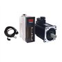RWRAPS servomoteur AC 130ST-M04025 220V 1KW AC servomoteur 1000W 2500RPM 4N.M. Entraînement ca monophasé à Aimant Permanent