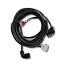 RWRAPS servomoteur AC 130ST-M04025 220V 1KW AC servomoteur 1000W 2500RPM 4N.M. Entraînement ca monophasé à Aimant Permanent, Pil