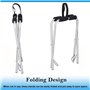 Porte Kayak Lot de 2 Supports de Kayak Pliables, Support de Rangement en Aluminium pour Kayak, Capacité de 80 Kg, Support de Gar