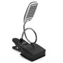 Daffodil Lampe à pince Flexible Noire LED Pile Secteur USB ULT300 - Pour Bureau