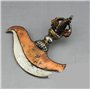 Ornements de bureau miniatures Sculpture Statue Objets de collection décoratifs Chine Objets religieux rétro - Arme de Bouddha V