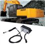 Moteur d'accélérateur, composants de contrôle industriel DC 24V accessoires d'excavatrice en acier de bonne qualité professionne