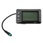 Compteur D'affichage de Vélo électrique, Panneau de Commande D'affichage LCD Ebike 36V 48V avec Prise SM, Kit de Conversion de C
