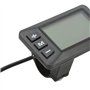 Compteur D'affichage de Vélo électrique, Panneau de Commande D'affichage LCD Ebike 36V 48V avec Prise SM, Kit de Conversion de C