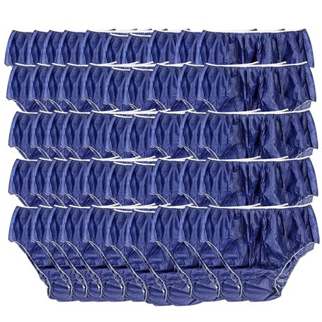 ISOYTERO sous-vêtements jetables 50 PCS Unisexe Briess jetable enracinable