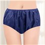 ISOYTERO sous-vêtements jetables 50 PCS Unisexe Briess jetable enracinable, Hygienic Travel Underwear High Cut Briefs pour Hotel