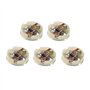 Porte-balais pour Moteur de Voiture, Pexorin Support de balais de Charbon de Moteur RS550, for Bosch, for Hitachi, Pratique et P