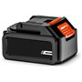 Lavage de Voiture, Nettoyeur de Pression sans Fil 60bar 300W Nettoyeur de Pression Haute Performance avec Batterie Rechargeable 
