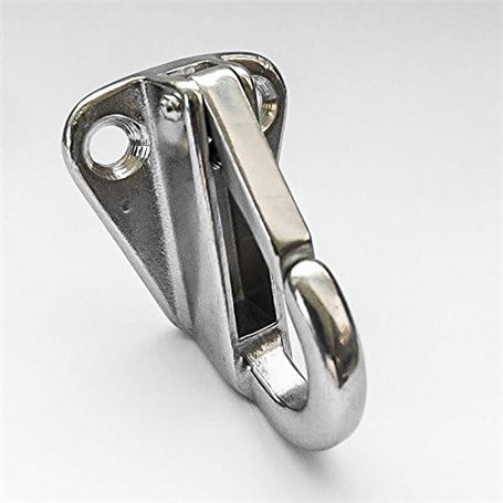 5x mousquetons sur platine inox - Mousquetines - ∅ jusqu'à 10 mm…