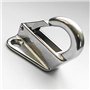 5x mousquetons sur platine inox - Mousquetines - ∅ jusqu'à 10 mm…