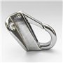 5x mousquetons sur platine inox - Mousquetines - ∅ jusqu'à 10 mm…