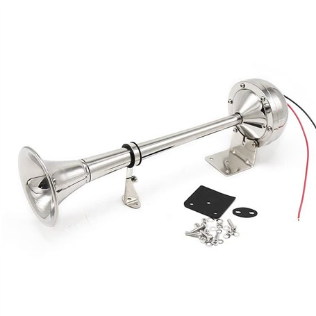 Klaxon de trompette simple 12 V pour bateau 125 dB