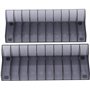 Nicoone Support de rangement pour cartes de jeu, CD et disques pour PS4/PS4 SLIM/PS4 PRO