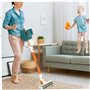 Aspirateur pour tout-petit pour enfants Vaguum sans fil sans cordon pour tout-petit nettoyant batterie réaliste de collage de co