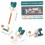 Aspirateur pour tout-petit pour enfants Vaguum sans fil sans cordon pour tout-petit nettoyant batterie réaliste de collage de co