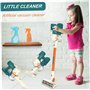 Aspirateur pour tout-petit pour enfants Vaguum sans fil sans cordon pour tout-petit nettoyant batterie réaliste de collage de co