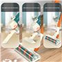 Aspirateur pour tout-petit pour enfants Vaguum sans fil sans cordon pour tout-petit nettoyant batterie réaliste de collage de co