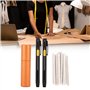 crayon ergonomique réglable en plastique
