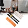 Stylo à craie de tailleur, crayon ergonomique réglable en plastique, craie de marquage pour coton et daim