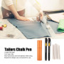 Stylo à craie de tailleur, crayon ergonomique réglable en plastique, craie de marquage pour coton et daim