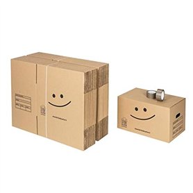 Pack 40 cartons standard avec poignées + 2 adhésifs offerts